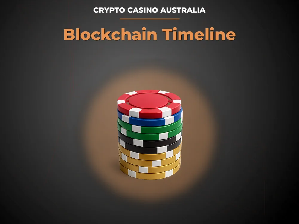 Сrypto Сasino Australia - Blockchain Timeline